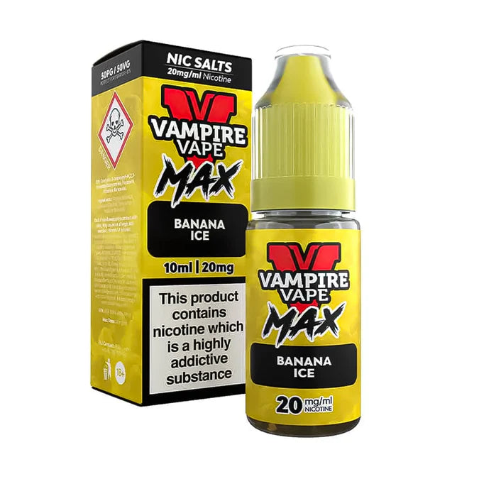 Banana Ice Vampire Vape MAX Nic Salt E-Liquid