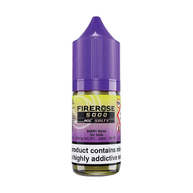 Berry Bang Elux Firerose Nic Salt E-Liquid