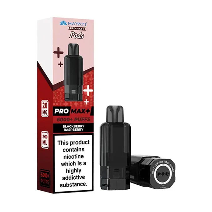 Hayati Pro Max Plus 6000 Prefilled Pods + Refill Pack