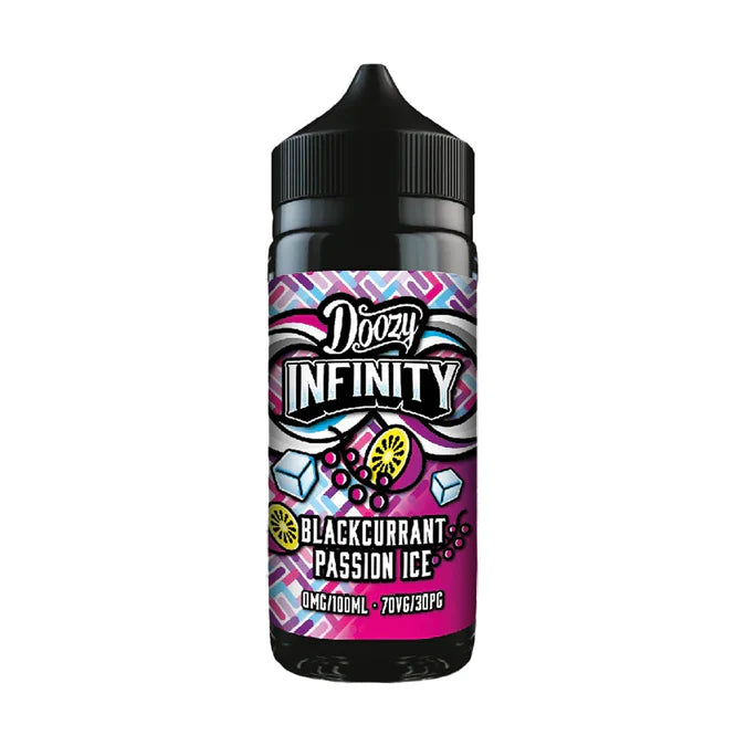 Blackcurrant Passion Ice Doozy Infinity Shortfills E-liquid 100ml