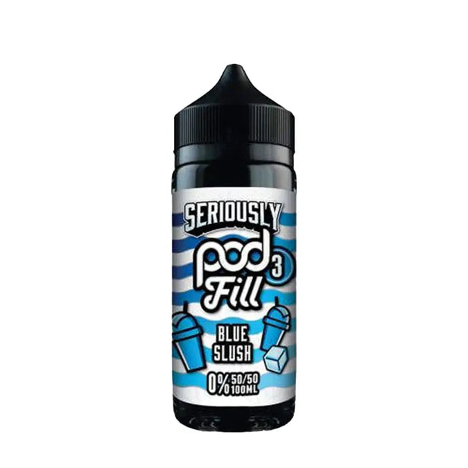 Blue Slush Seriously Pod Fill 3 100ml Shortfills