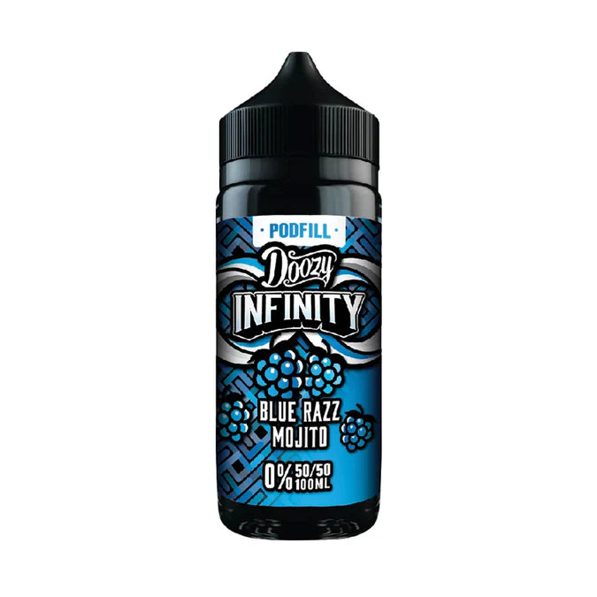 Blue Razz Mojito Doozy Infinity Shortfills E-liquid 100ml