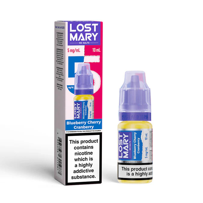 Blueberry Cherry Cranberry Lost Mary Nicotine Salts