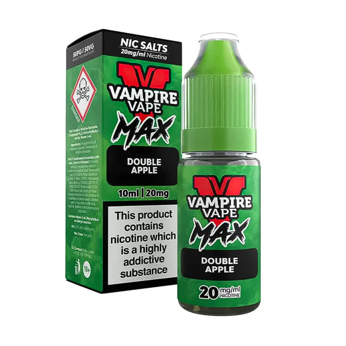 Double Apple Vampire Vape MAX Nic Salt E-Liquid