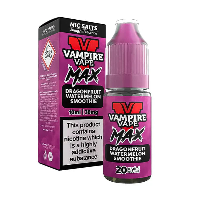 Dragonfruit Watermelon Smoothie Vampire Vape MAX Nic Salt E-Liquid