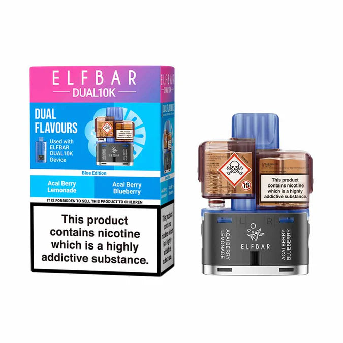 Elf Bar Dual 10k Prefilled Pod Refill Pack