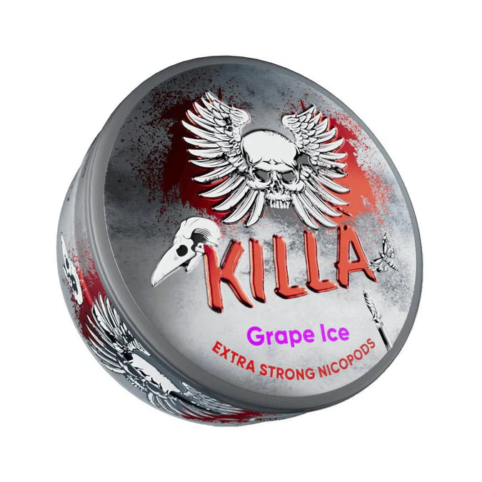 Grape Ice Killa Nicotine Snus Pouches