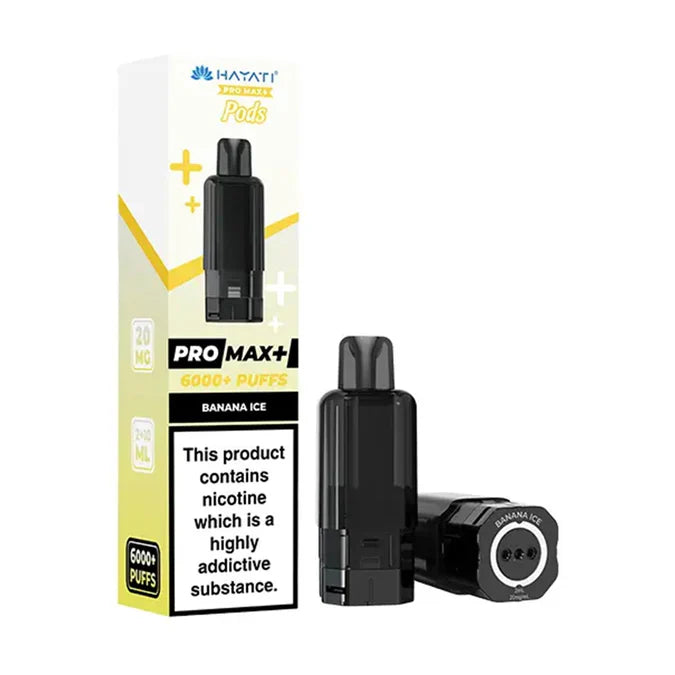 Hayati Pro Max Plus 6000 Prefilled Pods + Refill Pack