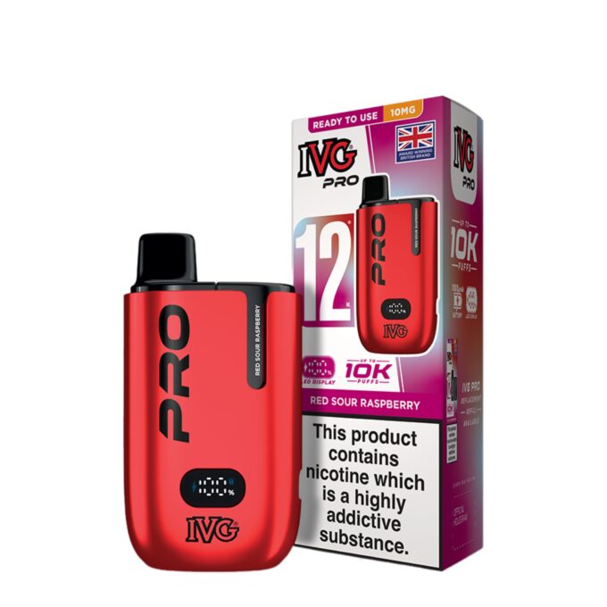 10mg (1%) IVG Pro 12 Prefilled Vape Kit