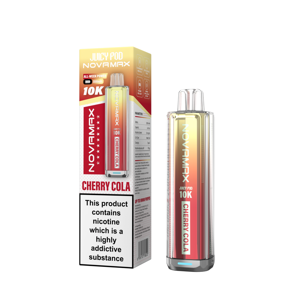 Juicy Pod Novamax 10k Puffs Prefilled Vape Kit