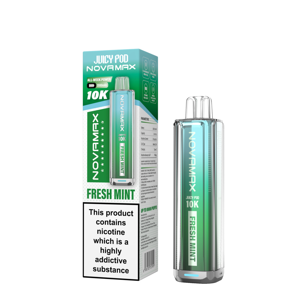 Juicy Pod Novamax 10k Puffs Prefilled Vape Kit