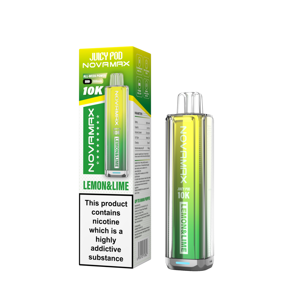 Juicy Pod Novamax 10k Puffs Prefilled Vape Kit
