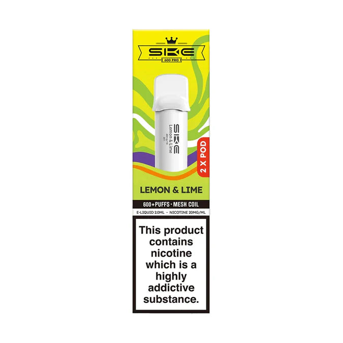 SKE Crystal 600 Pro Prefilled Pods