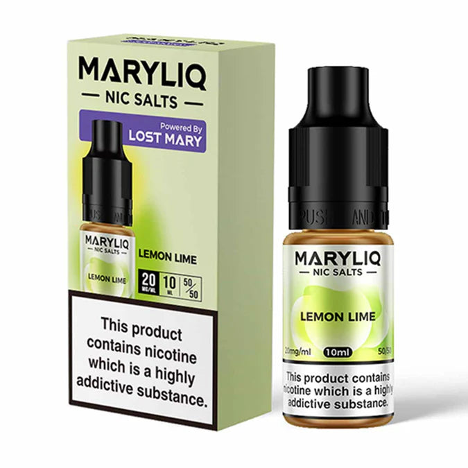 Lemon Lime Nic Salt by Lost Mary MaryLiq