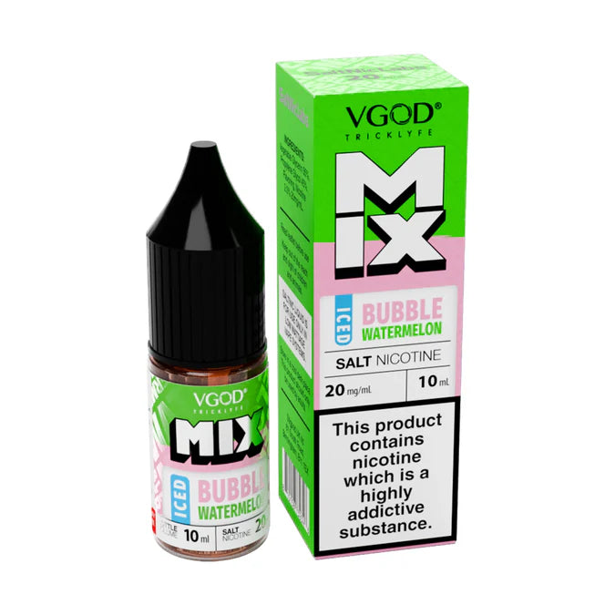 Mix Iced Bubble Watermelon VGOD SaltNic Nic Salts 10ml