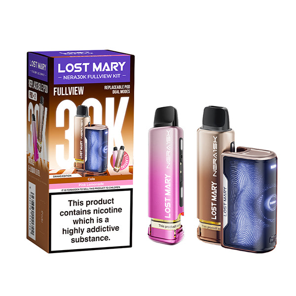 Lost Mary Nera 30K Fullview Vape