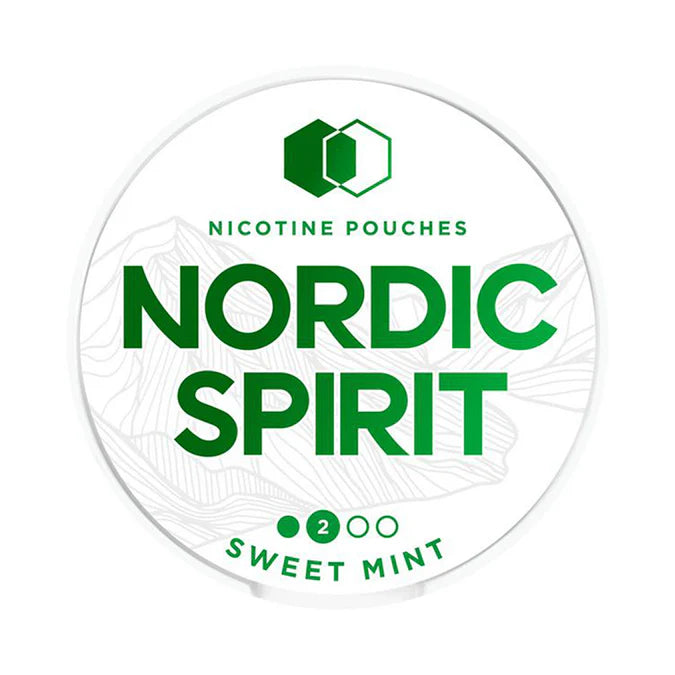 Nordic Spirit Nicotine Pouches Sweet Mint  6 mg ( Pack of 5)