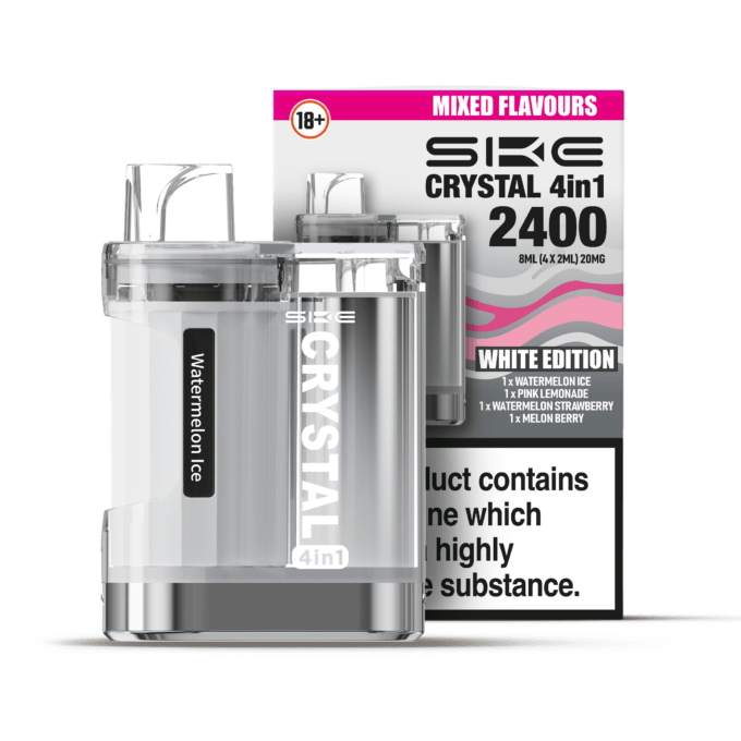 SKE Crystal 4in1 2400 Puffs Pod Kit