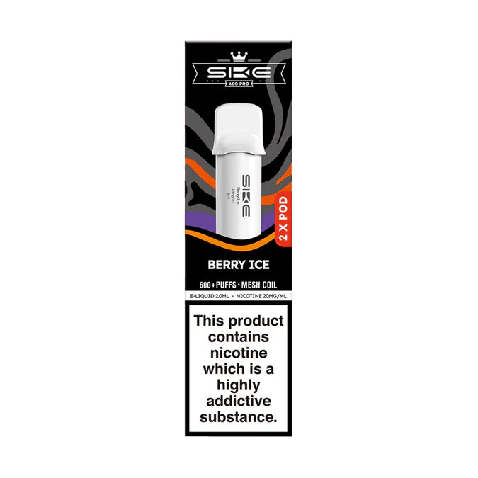 SKE Crystal 600 Pro Prefilled Pods
