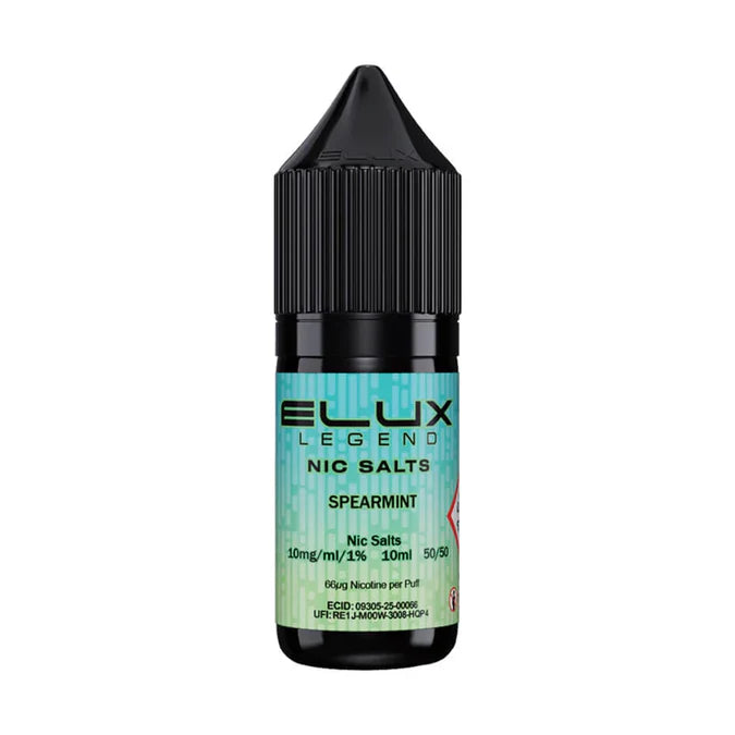 Spearmint Elux Legend Nic Salts