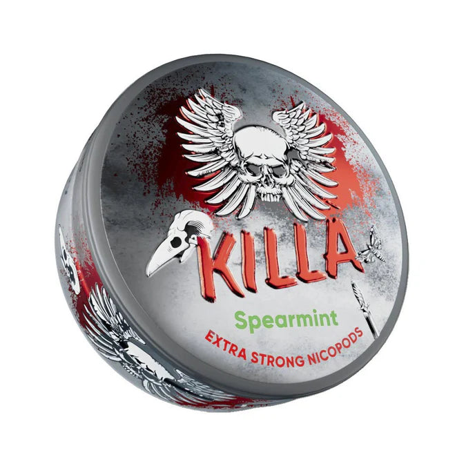 Spearmint Killa Nicotine Snus Pouches