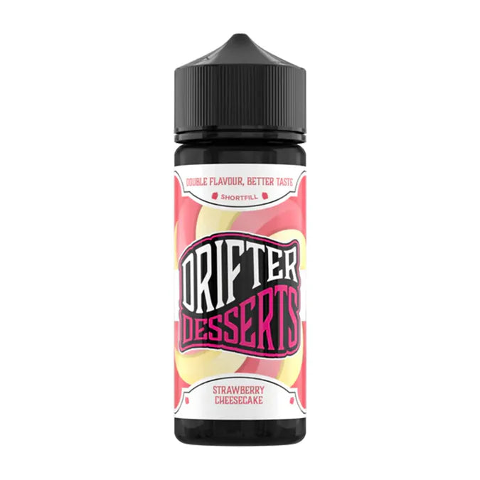 Strawberry Cheesecake Drifter Bar Juice Desserts Shortfills 100ml