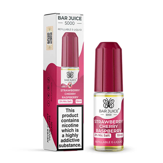 Strawberry Cherry Raspberry Nic Salt by Bar Juice 5000