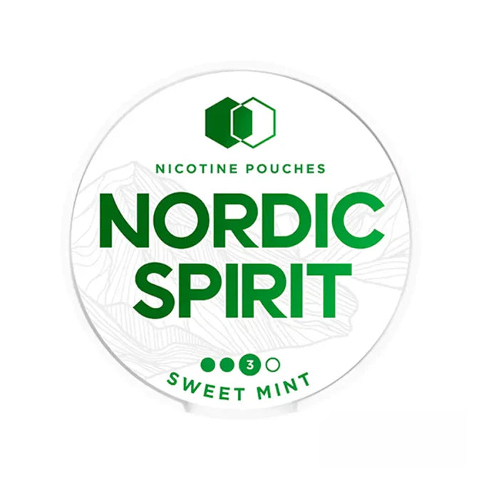 Nordic Spirit Nicotine Pouches Sweet Mint  6 mg ( Pack of 5)