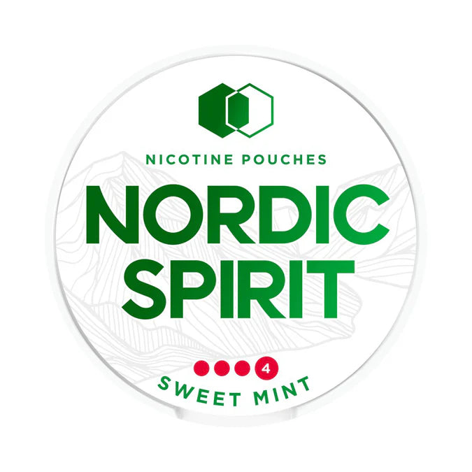 Nordic Spirit Nicotine Pouches Sweet Mint  6 mg ( Pack of 5)