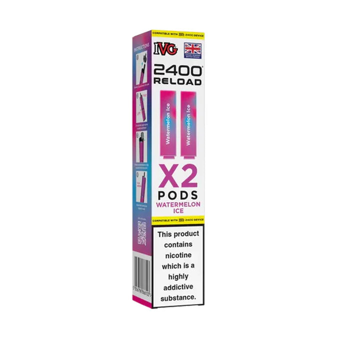 IVG 2400 Reload Pods 2 in 1 Pack