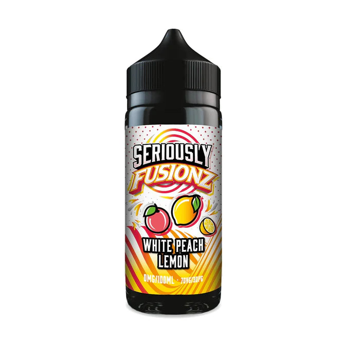 White Peach Lemon 100ml Shortfill Eliquid by Seriously Fusionz